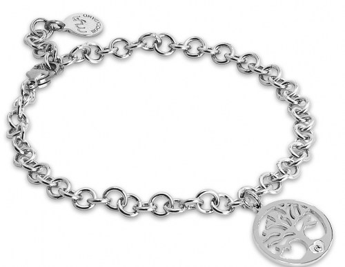 Bracciale Acciaio Ciondolo Albero Della Vita Boccadamo PIBR56